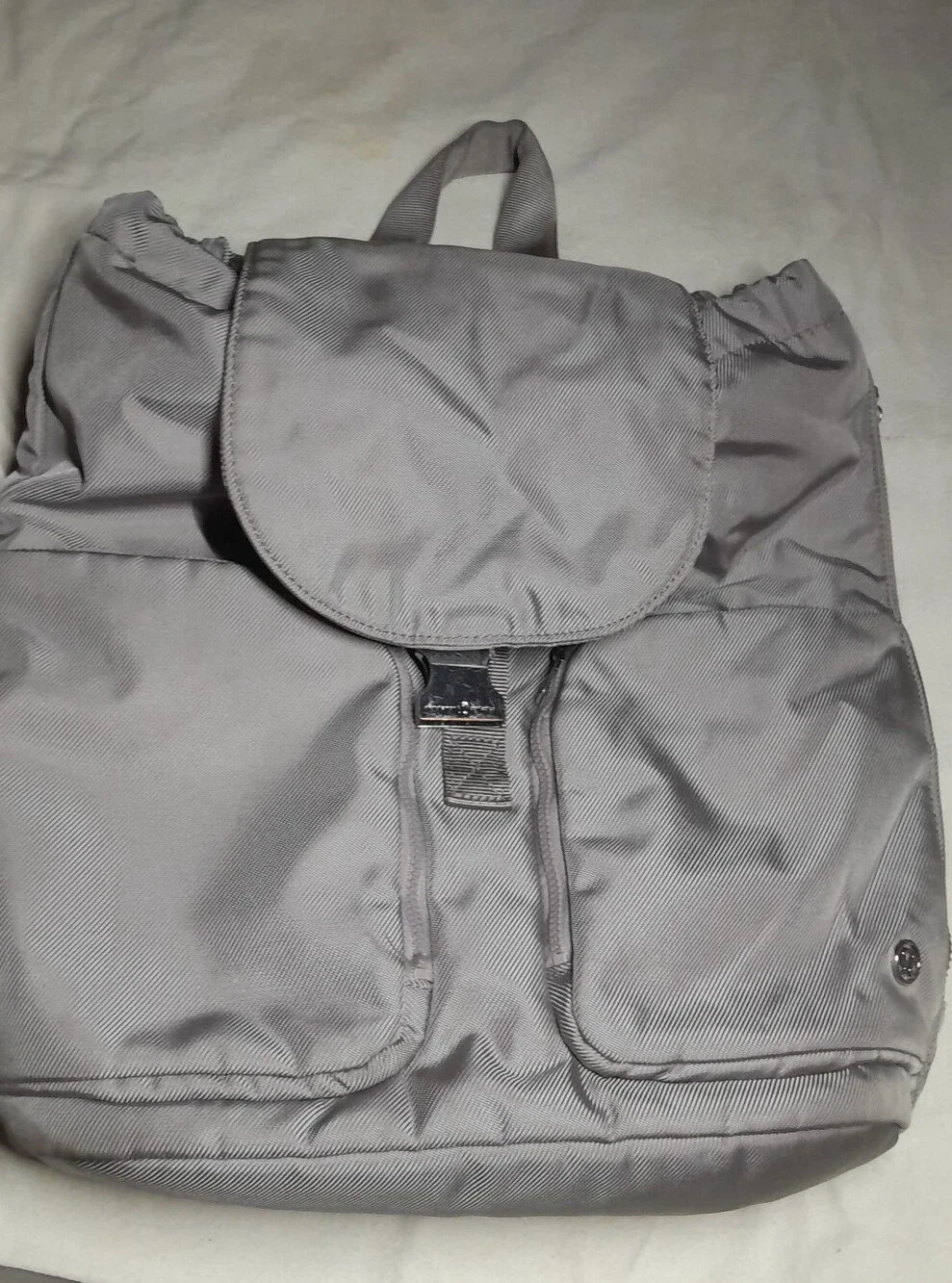lululemon athletica Gray Men's Backpack with Front Pockets